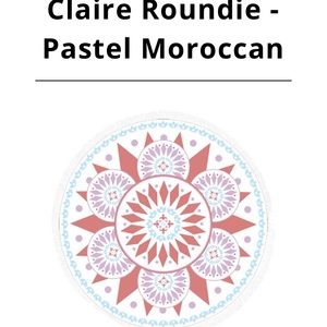 Claire Roundie Moroccan Towel cover up
